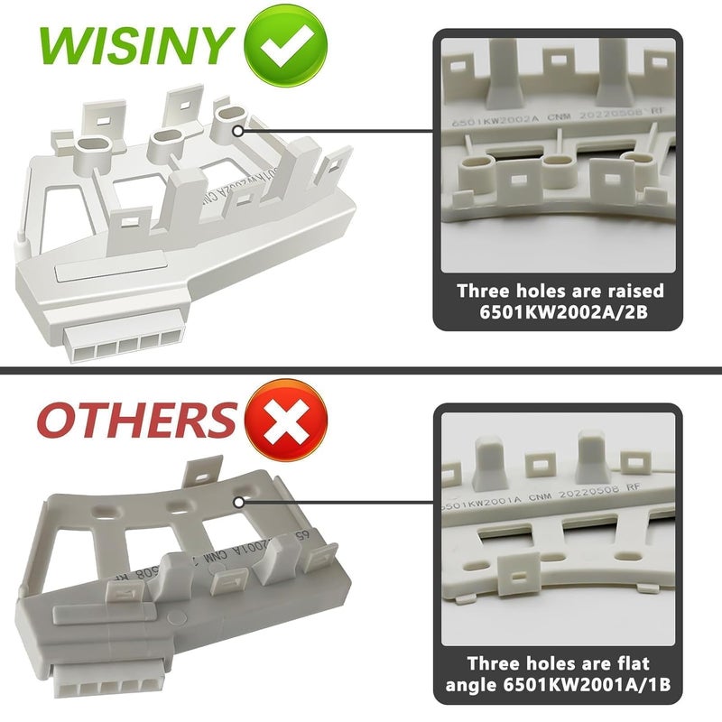 WISINY 6501KW2002B 6501KW2002A Washer Rotor Position Sensor for LG Hall Sensor Fixed The LE Erorr Code Compatible for Kenmore LG Washer Parts PS3529186 EA3529186 WM4270HWA WM2016CW WM3170CW - Image 4